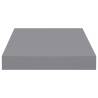 Stylish Floating Wall Shelf Grey 23x23.5 cm - HipoMarket