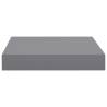 Stylish Floating Wall Shelf Grey 23x23.5 cm - HipoMarket