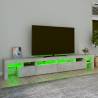 LED TV Cabinet Concrete Grey - Stylish & Practical | HipoMarket