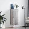 Wall Mounted Cabinet Grey Sonoma - Elegant Storage Solution