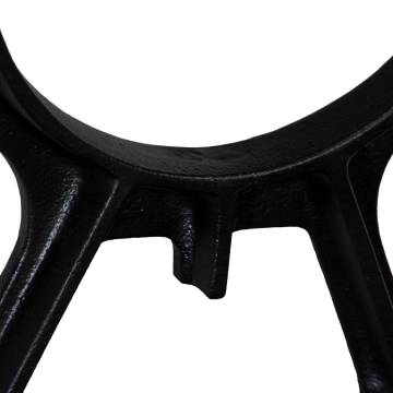 O-Frame Cast Iron Bench Legs - Antique Style (2 pcs)