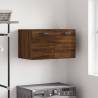 Wall Cabinet Brown Oak 60x36.5x35 cm Engineered Wood Colour brown oak Size 60 x 36.5 x 35 cm Quantity in Package 1 Number of 