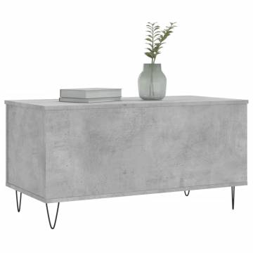 Stylish Coffee Table - Concrete Grey | Hipomarket UK