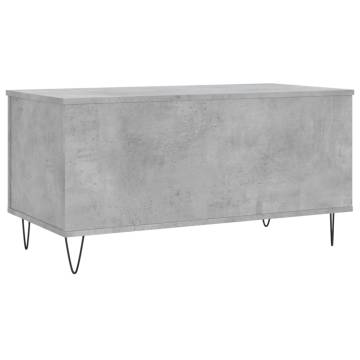 Stylish Coffee Table - Concrete Grey | Hipomarket UK