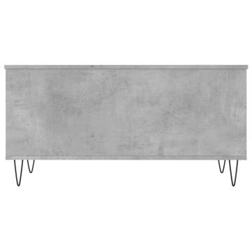 Stylish Coffee Table - Concrete Grey | Hipomarket UK