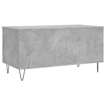 Stylish Coffee Table - Concrete Grey | Hipomarket UK