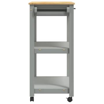 Kitchen Trolley MONZA - Pine Wood Storage Solution | HipoMarket