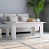 Elegant White Coffee Table - 100x60x42 cm | HipoMarket