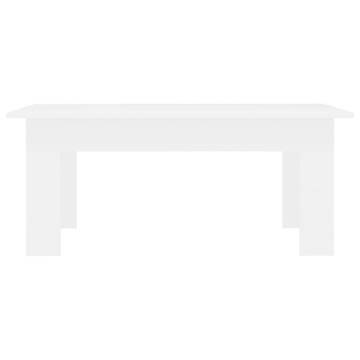 Elegant White Coffee Table - 100x60x42 cm | HipoMarket