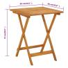 Folding Garden Table - Solid Acacia Wood | HipoMarket