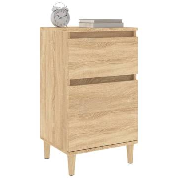 Sonoma Oak Bedside Cabinets - Elegant Design for Your Bedroom