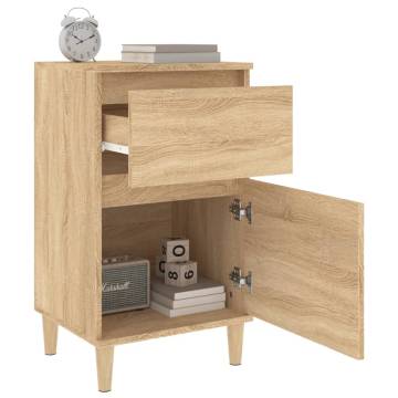 Sonoma Oak Bedside Cabinets - Elegant Design for Your Bedroom