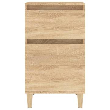 Sonoma Oak Bedside Cabinets - Elegant Design for Your Bedroom