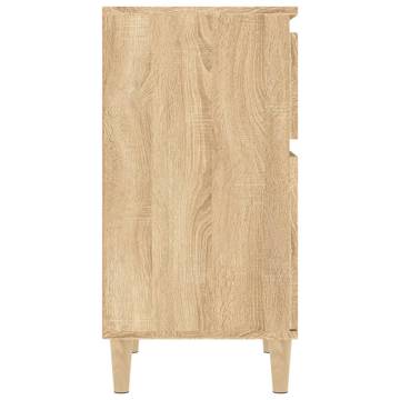 Sonoma Oak Bedside Cabinets - Elegant Design for Your Bedroom