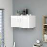 Wall Mounted Cabinet High Gloss White 80x39x40 cm Engineered Wood Colour high gloss white Quantity in Package 1 Number of Pieces 