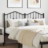 Metal Headboard Black 135 cm Colour black Size 135 cm Quantity in Package 1 