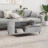 Coffee Table Concrete Grey 90x49x45 cm Engineered Wood Colour concrete grey Quantity in Package 1 