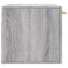 Wall Cabinet Grey Sonoma - 60x36.5x35 cm Engineered Wood