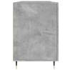 Stylish Concrete Grey Desk - 140x50x75 cm | HipoMarket