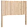 Stylish Solid Wood Pine Bed Headboard | 105.5x4x100 cm