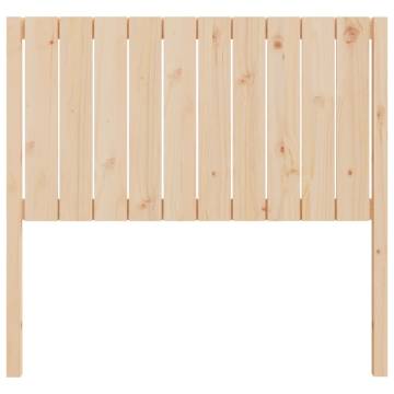 Stylish Solid Wood Pine Bed Headboard | 105.5x4x100 cm