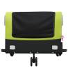 Bike Trailer Black & Green - 45 kg Iron | HipoMarket UK