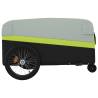 Bike Trailer Black & Green - 45 kg Iron | HipoMarket UK