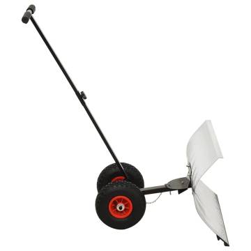 Manual Snow Shovel with Wheels | Easy Snow Removal Tool