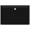 Black Rectangular ABS Shower Base Tray 80x120 cm | Hipomarket