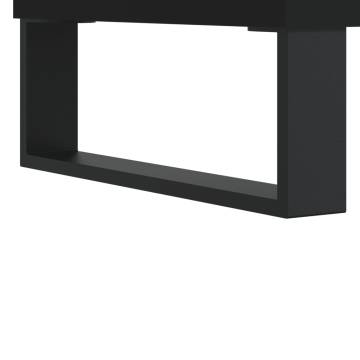 Stylish Highboard Black 69.5x31x115 cm - Hipomarket UK