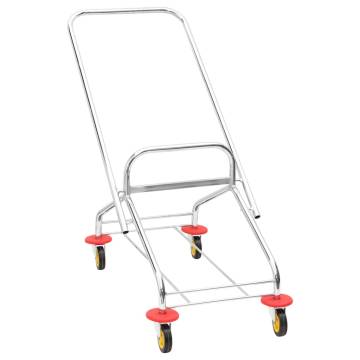 Efficient Cleaning Trolley with Buckets & Wringer | HipoMarket