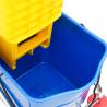 Efficient Cleaning Trolley with Buckets & Wringer | HipoMarket