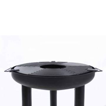 RedFire BBQ Plancha Grill - Premium Black Steel Cooking