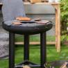 RedFire BBQ Plancha Grill - Premium Black Steel Cooking