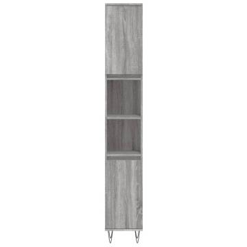 3 Piece Grey Bathroom Cabinet Set | Stylish & Practical Storage