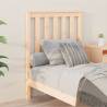 Stylish Solid Wood Pine Bed Headboard - 81x6x101 cm