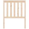 Stylish Solid Wood Pine Bed Headboard - 81x6x101 cm