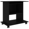 Computer Desk Black 80x50x75 cm - Stylish & Space-Saving