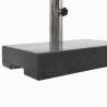 Granite Parasol Base 25 kg - Rectangular Black