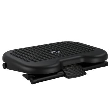 Ergonomic Footrest Black - 46x34.5cm for Comfort & Relief