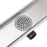 Linear Shower Drain 530x140 mm | Stylish Stainless Steel Design