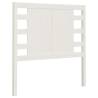 Stylish Solid Pine White Headboard 96x4x100 cm - HipoMarket