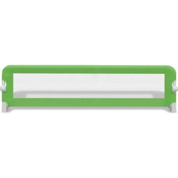 Toddler Safety Bed Rail 150x42cm Green - Secure Sleep Solution