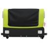 Bike Trailer Black and Green - 45 kg Iron | HipoMarket