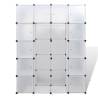 Modular Cabinet 14 Compartments - Stylish White Storage Solution