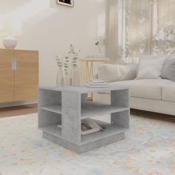 Modern Concrete Grey Coffee Table - Stylish & Practical | Hipo Market