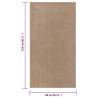 Short Pile Rug 80x150 cm Brown - Stylish Home Decor