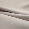 Elegant Beige Blackout Curtains with Metal Rings - 140x225 cm