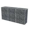 Gabion Basket Galvanised Steel 200x50x100 cm | Hipomarket