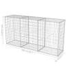 Gabion Basket Galvanised Steel 200x50x100 cm | Hipomarket